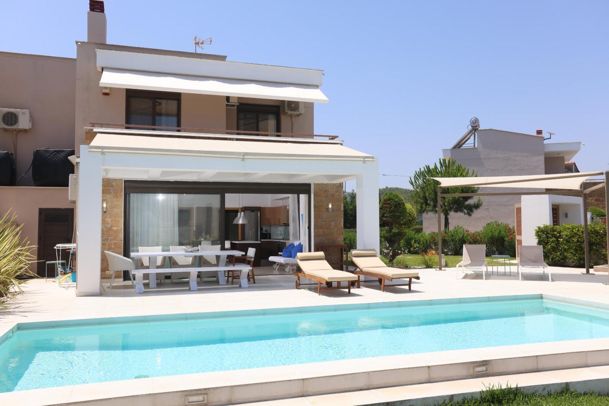 Villa Ricolina Hanioti Exterior foto